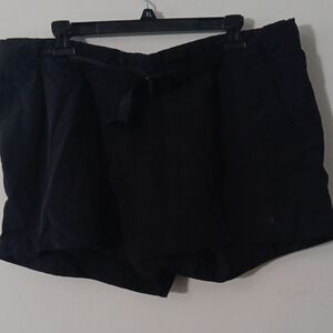 The North Face Nylon Black Shorts #3269